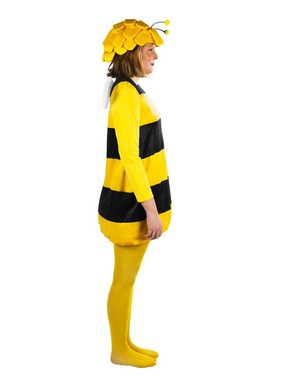 Maskworld Kostüm Biene Maja Kostüm, Hochwertiges Lizenzkostüm der beliebten Biene aus der animierten TV-S
