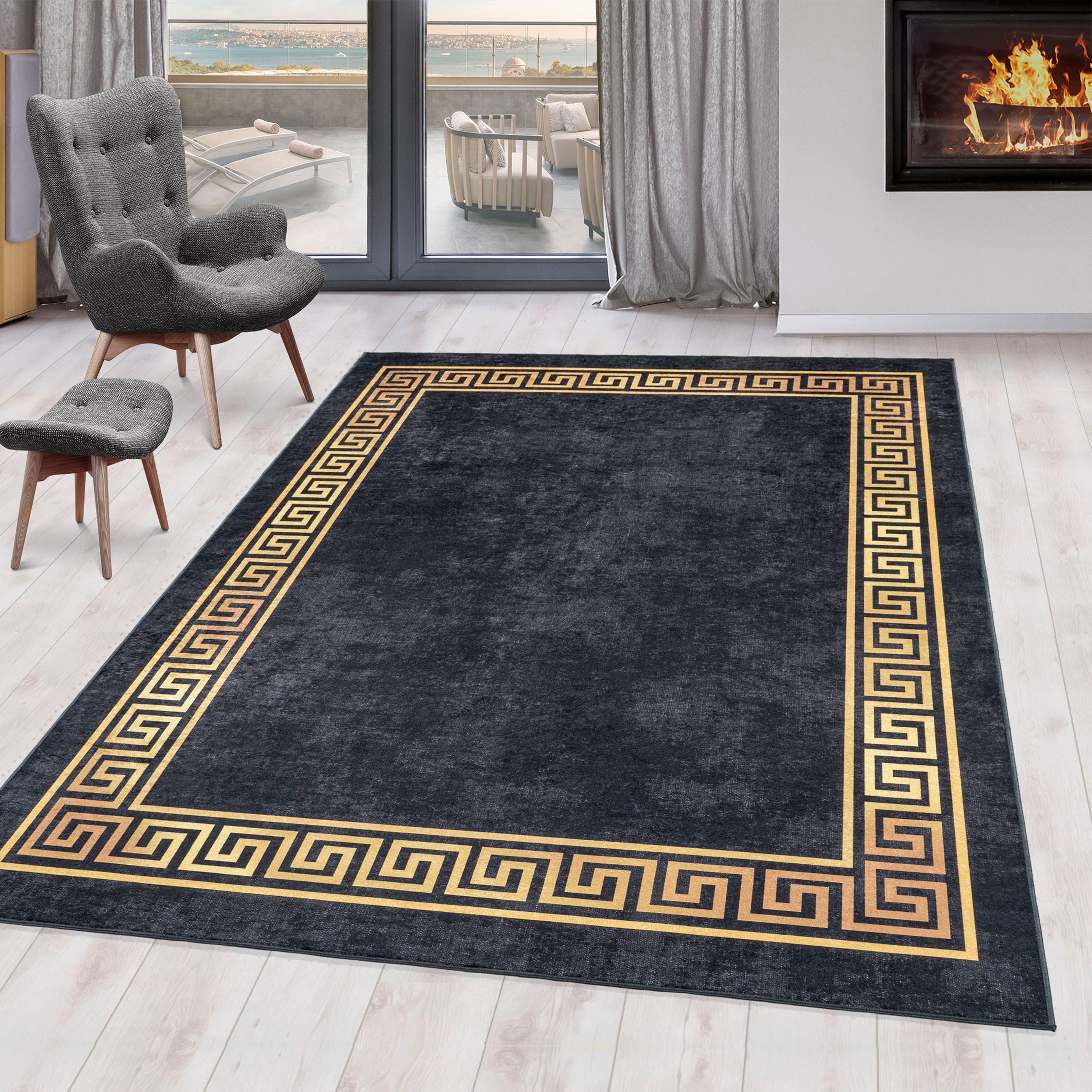 Ayyildiz Teppiche Teppich »FIESTA 4301«, rechteckig, 6 mm Höhe, Läufer, pfl günstig online kaufen