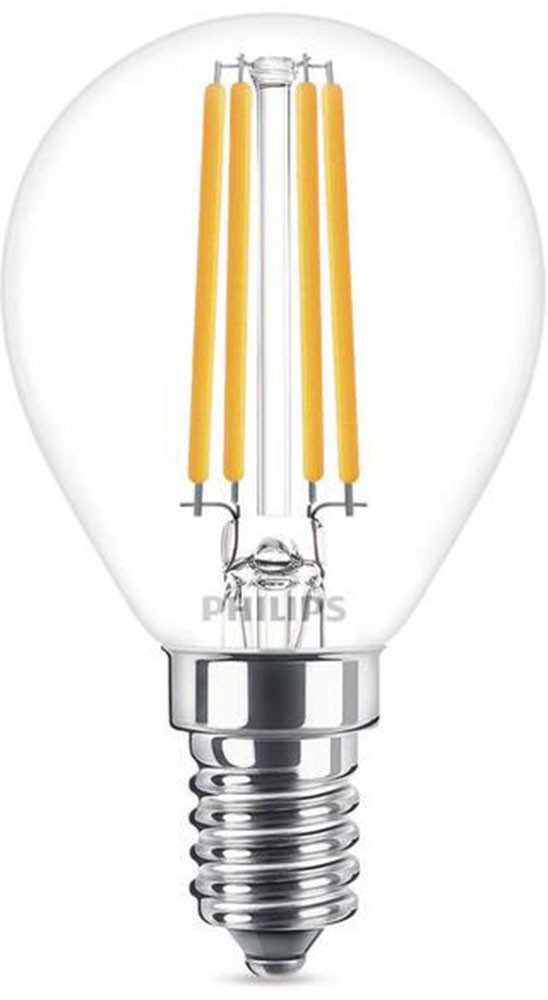 Philips Hue LED-Leuchtmittel LED classic Lampe 60W E14 Tropfen warmweiß 806lm klar, E14