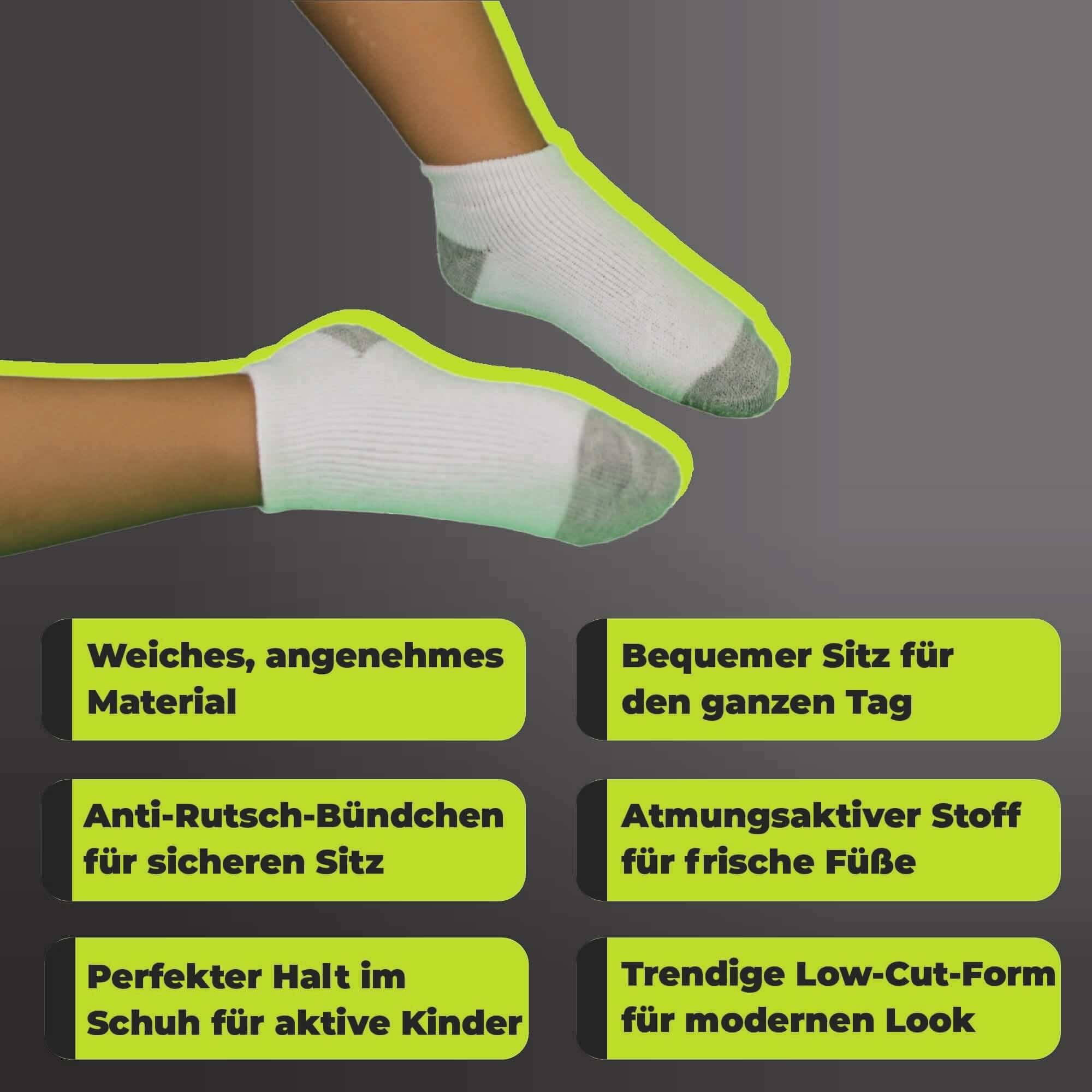 34 Gr. Athletech Sneakersocken Paar bis Low-Cut-Sportsocken grau 6