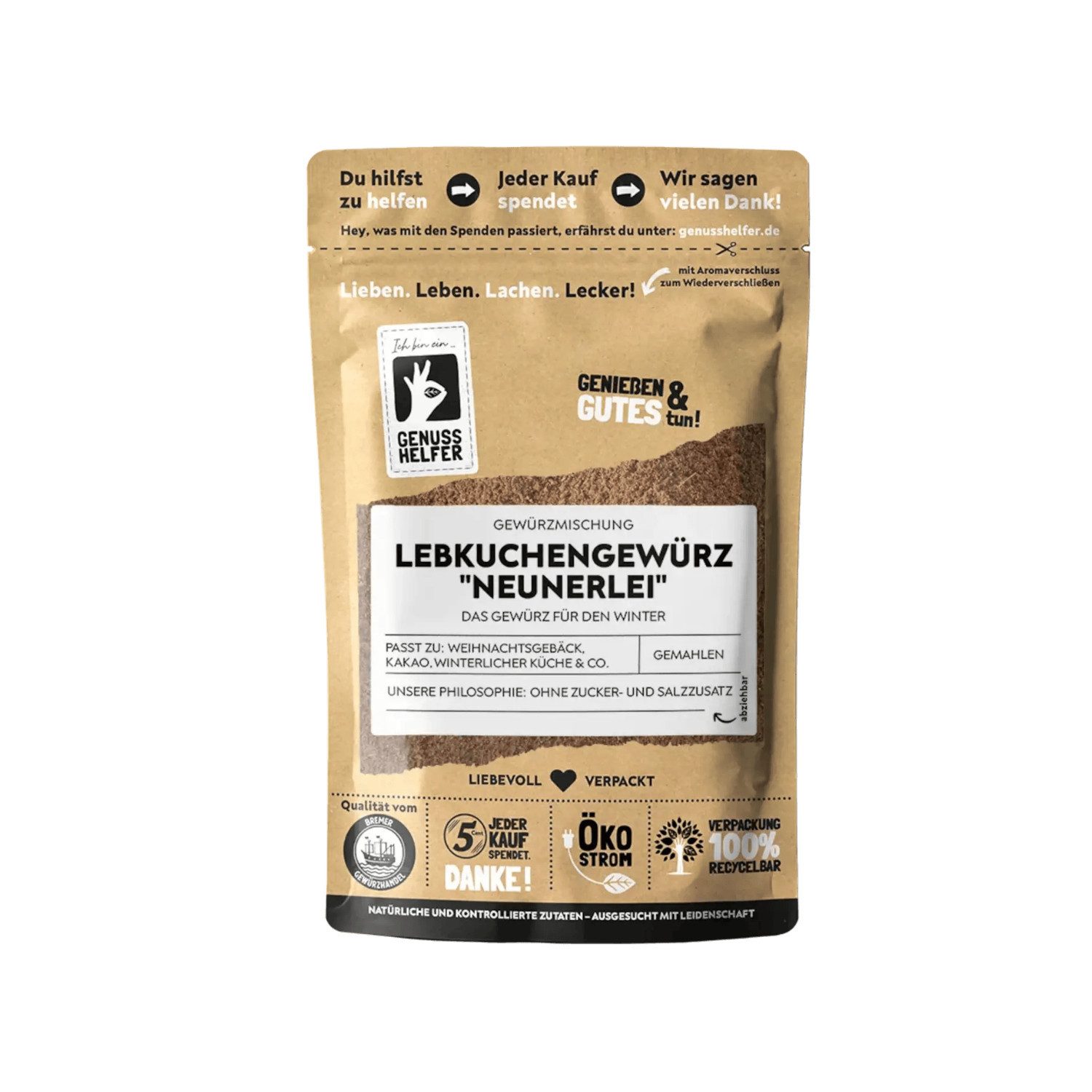 Bremer Gewürzhandel Gewürz Bremer Lebkuchengewürz Neunerlei, gemahlen, 50 g