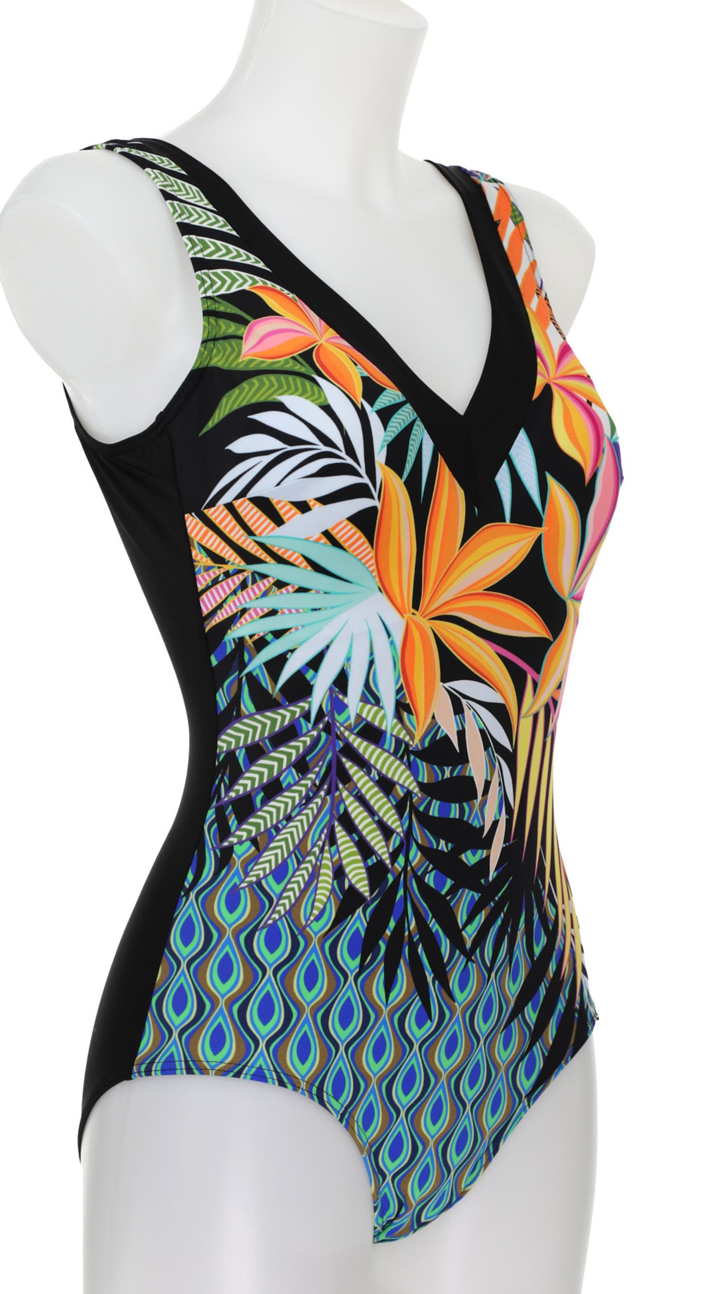 Sunmarin Badeanzug Damen Einteiler (1-St) Modisches Design
