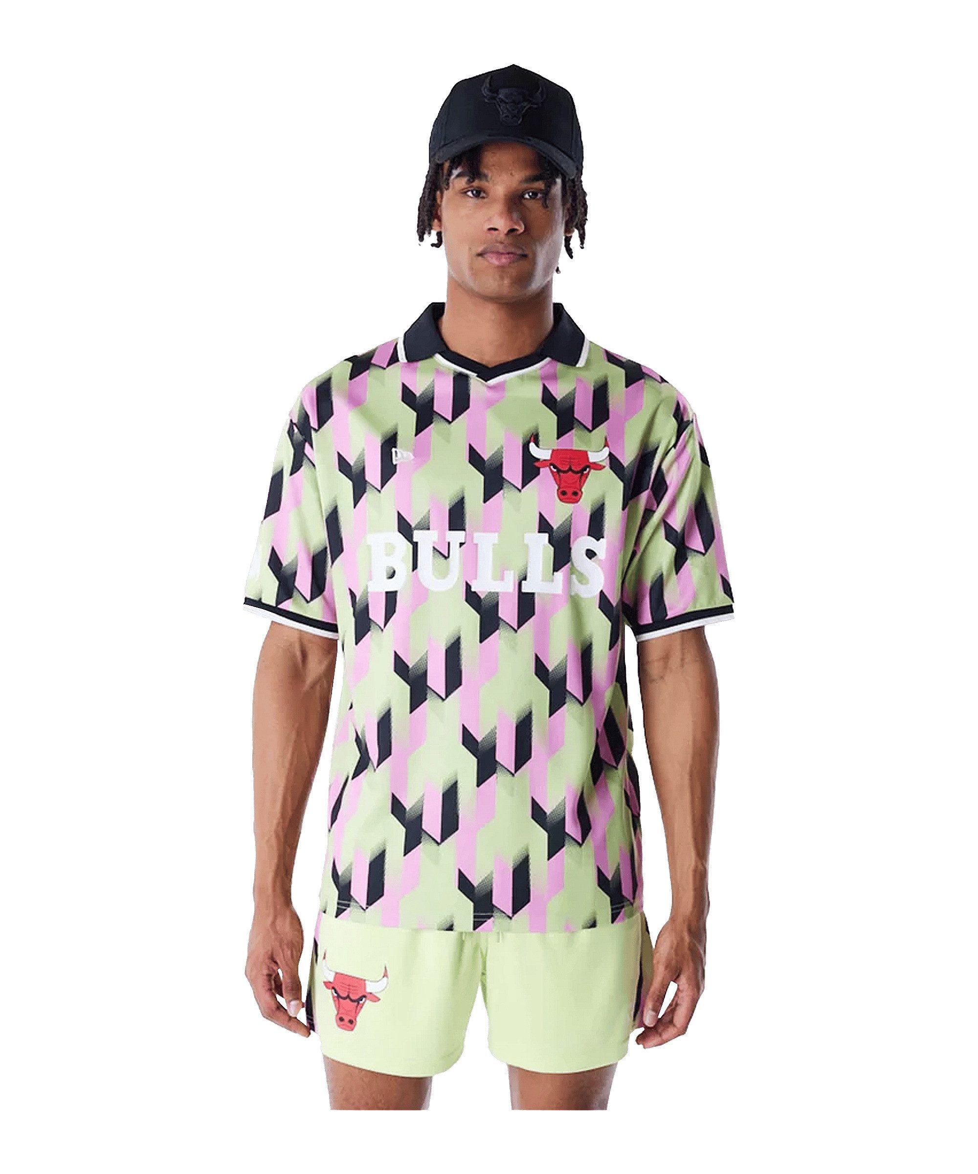 New Era T-Shirt New Era NBA Chicago Bulls Soccer Trikot Polyester