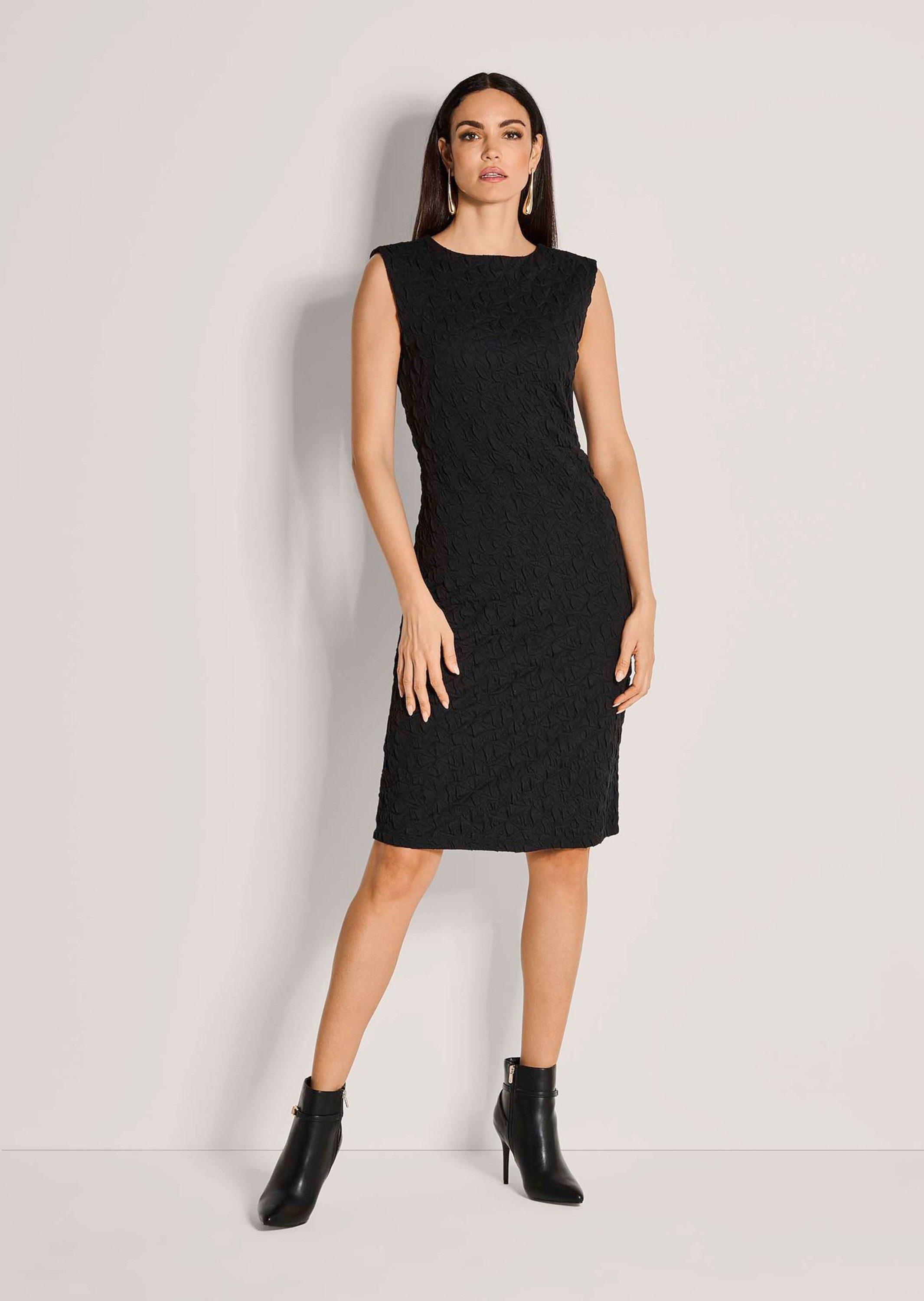 MADELEINE Midikleid Elegantes ärmelloses Kleid mit Struktur Strukturqualitä günstig online kaufen