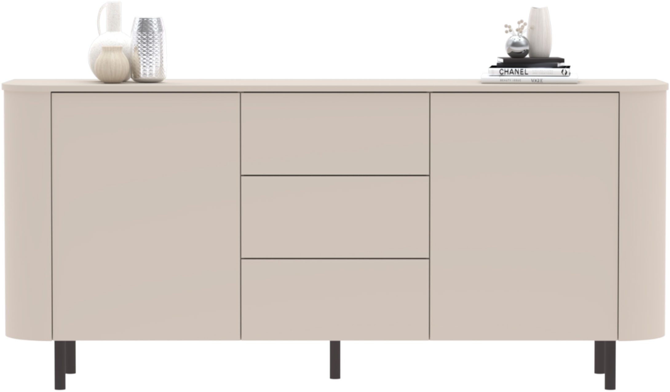 INOSIGN Sideboard Lido, 181 cm breit, 2 Türen, 3 Schubkästen, Kommode, Stau günstig online kaufen
