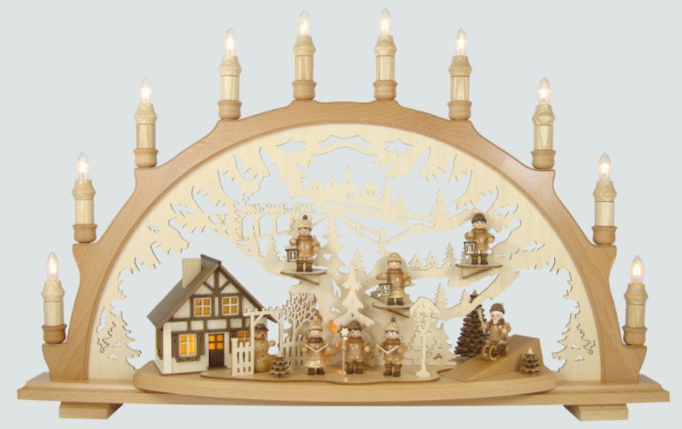 Osterhase Lenk und Sohn Schwibbogen Sternsänger