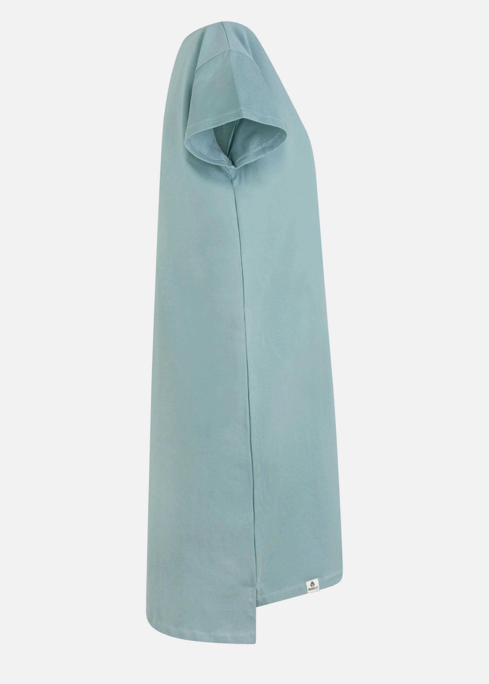 Noorlys Sommerkleid Damen T-Shirt-Kleid SPILLIG Unifarben