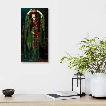 Posterlounge Holzbild John Singer Sargent, Ellen Terry als Lady MacBeth, Malerei