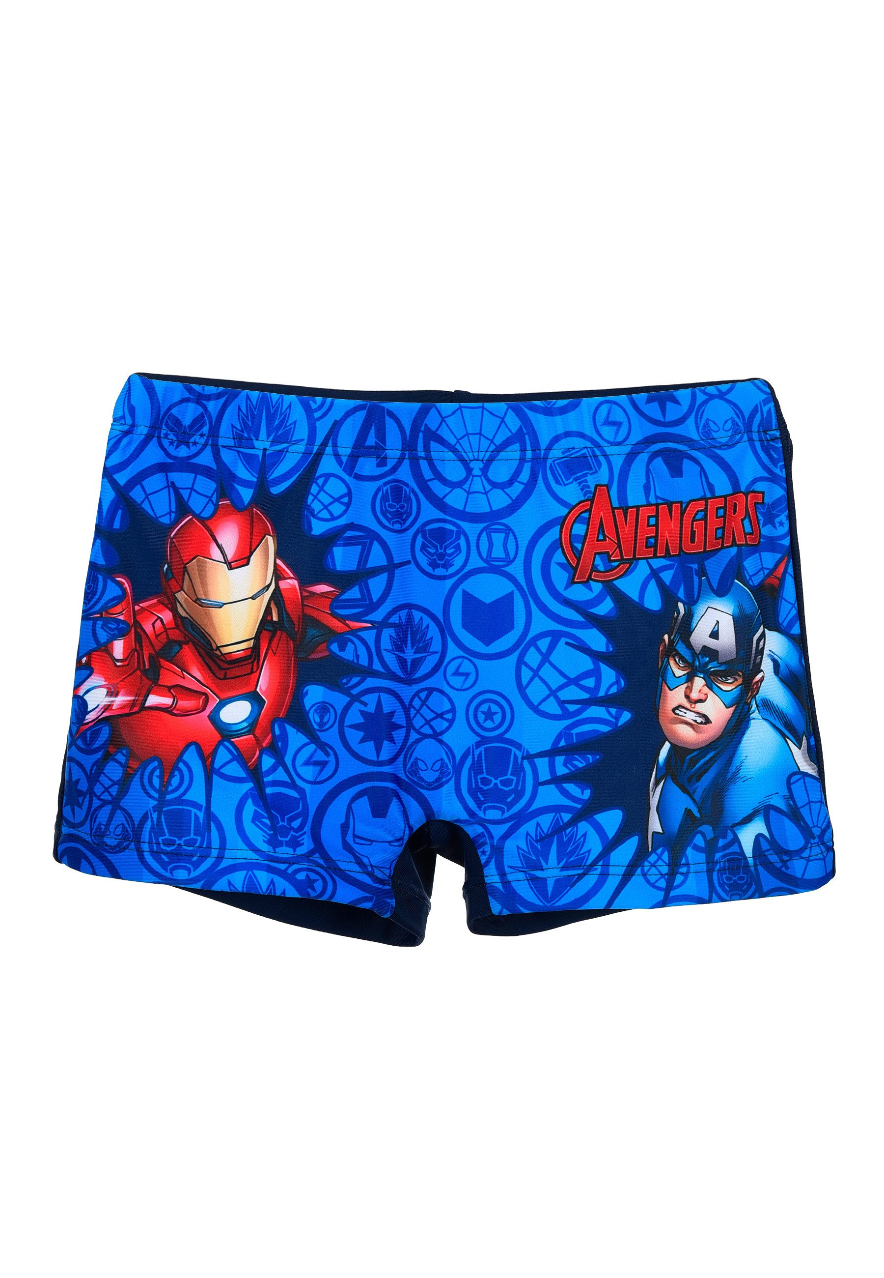 The AVENGERS Badehose Iron Man Captain America Badehose Bade-Pant