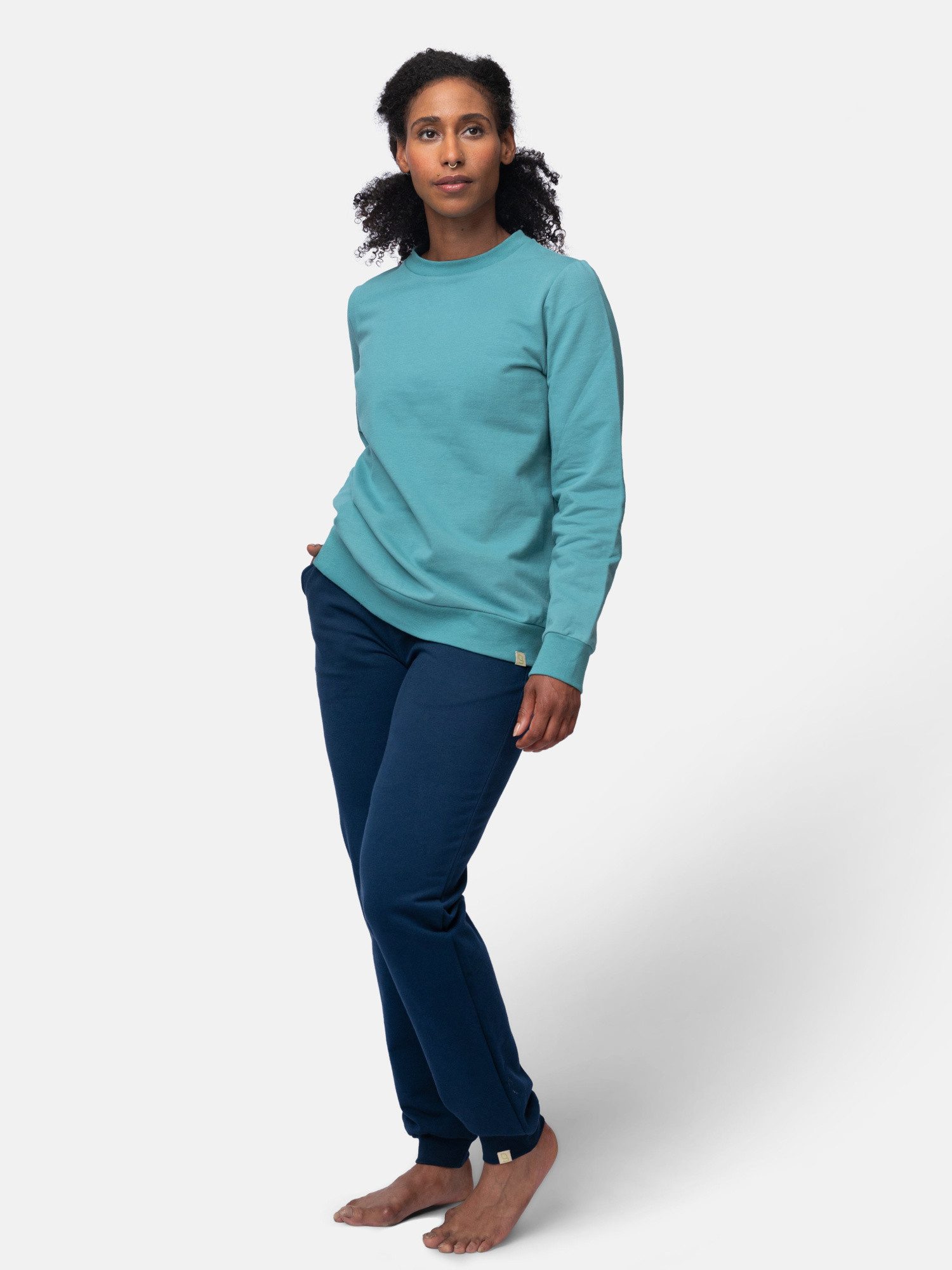 greenjama Sweatshirt weich und elastisch, Bio Baumwolle, GOTS-zertifiziert