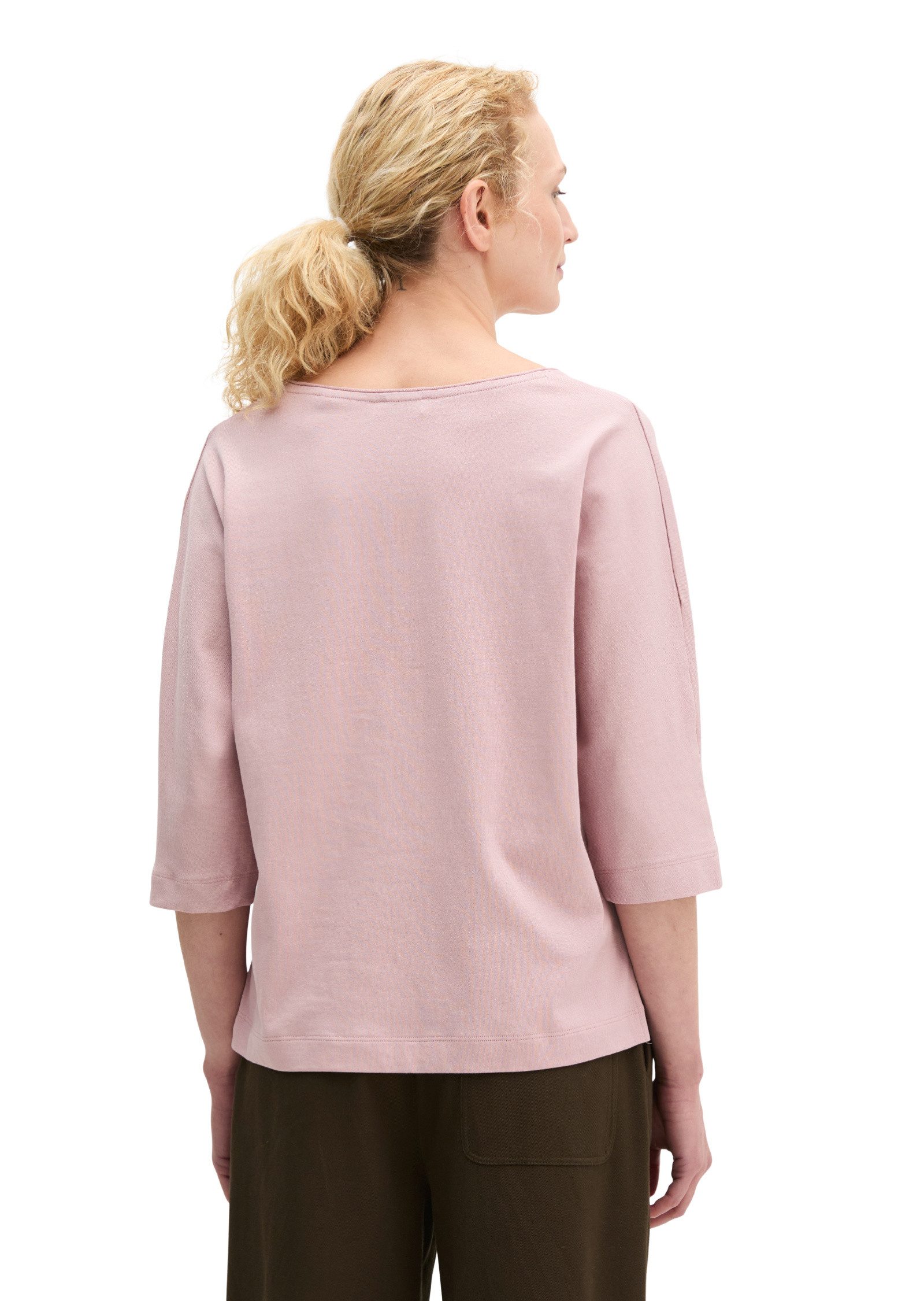 Marc O'Polo T-Shirt aus Feinstrick-Jersey