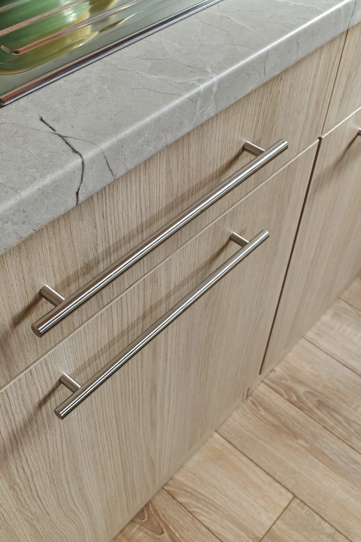 wiho Küchen Arbeitsplatte "Flexi 38", von drei Seiten ummantelt, 38 mm stark