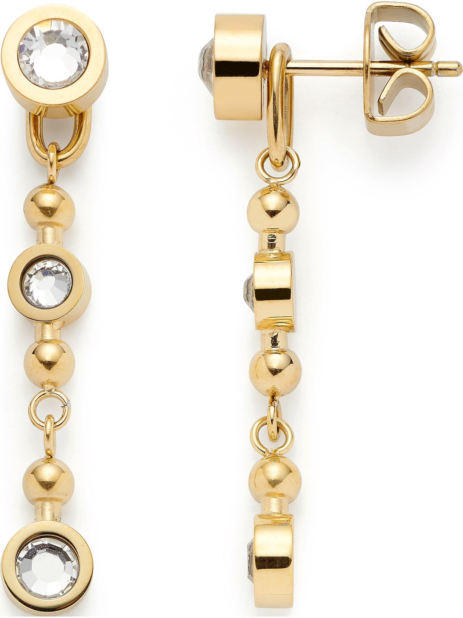 LEONARDO Paar Creolen Leonardo Damen-Creolen Edelstahl (Paar) günstig online kaufen