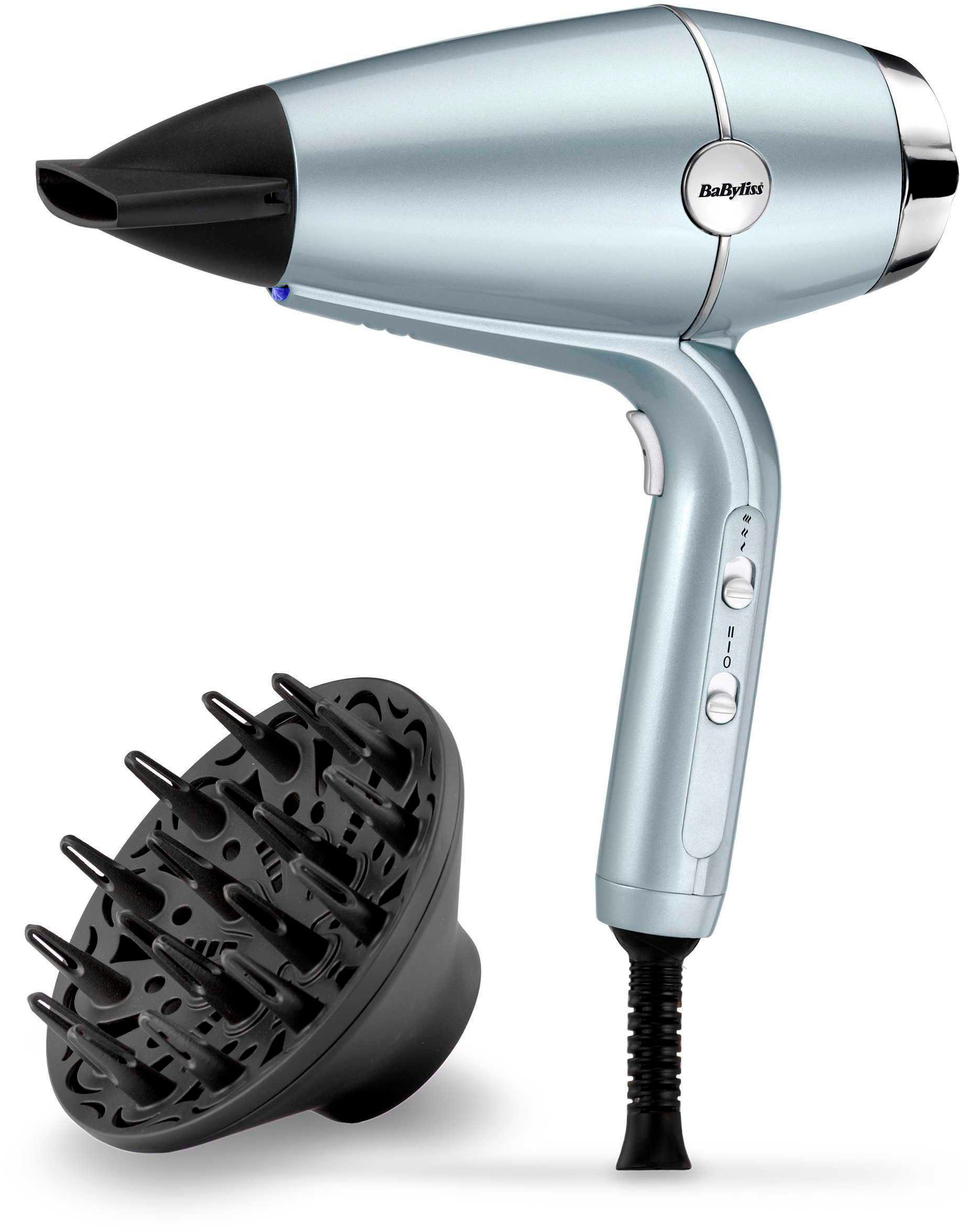 BaByliss Haartrockner D773DE Hydro-Fusion, 2100 Plasma Technologie mit Advanced W