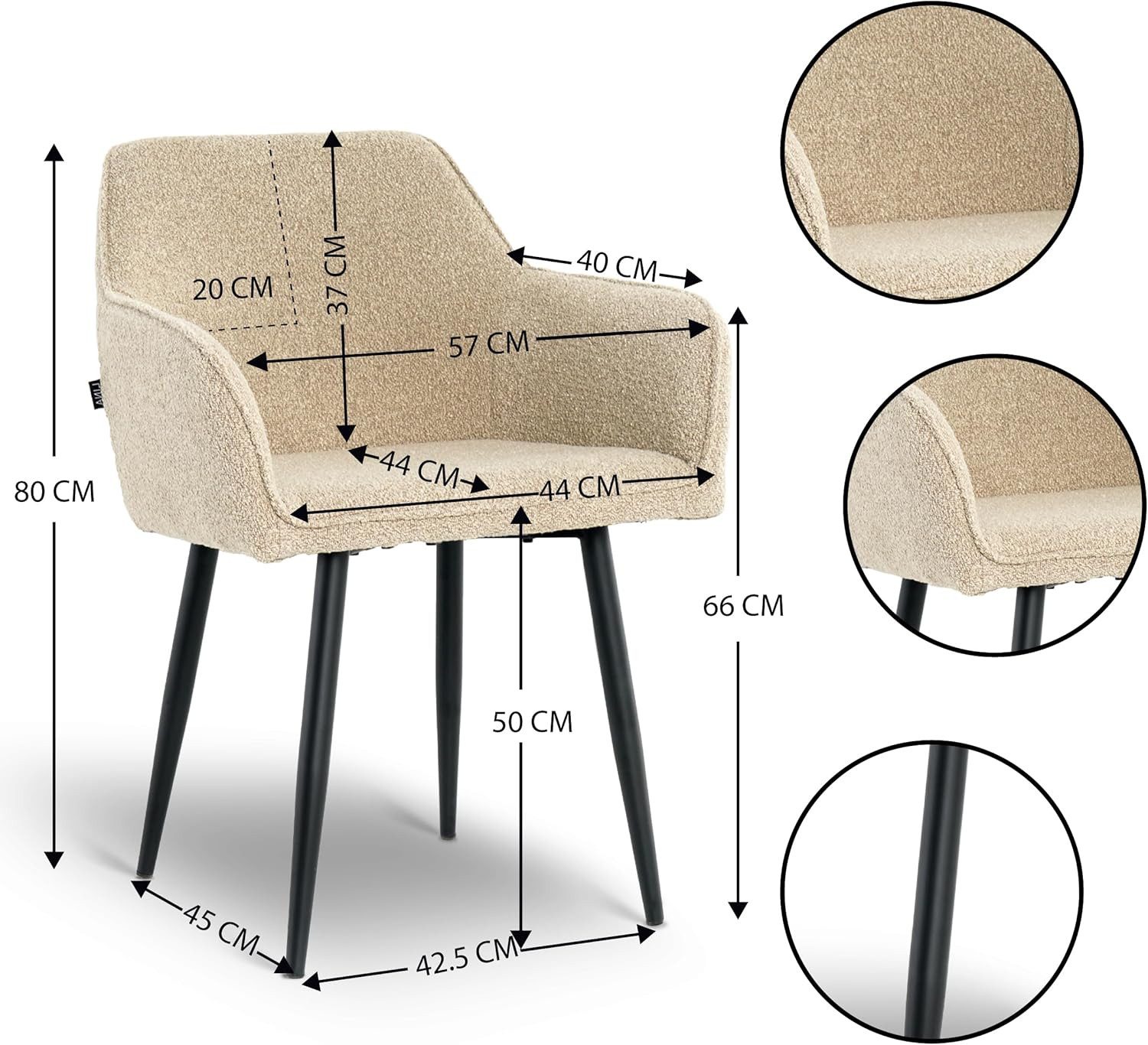 Lina® Esszimmerstuhl Diamond Esszimmerstühle 2er, 4er, günstig online kaufen