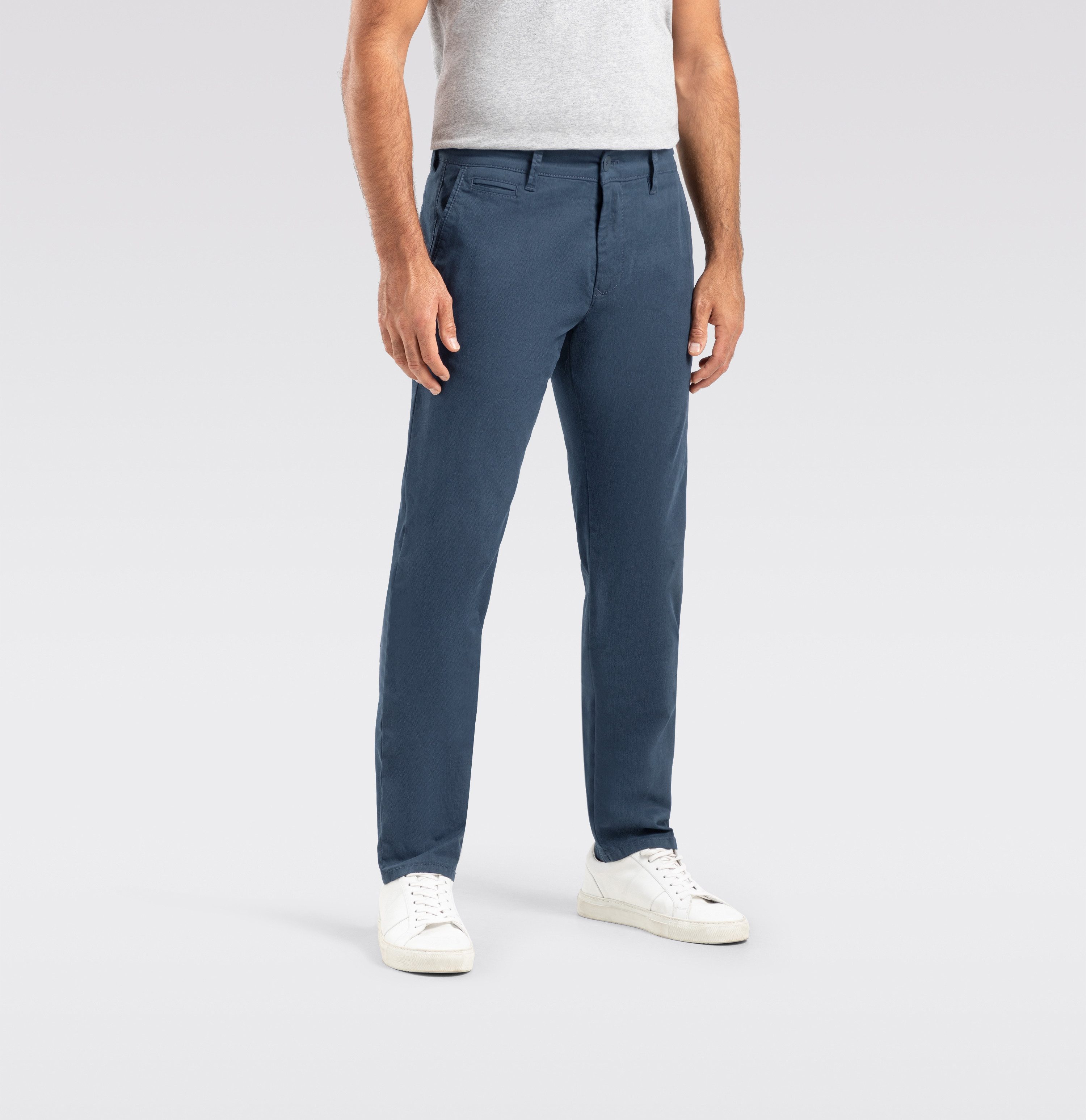 MAC Chinohose Lennox aus elastischer Baumwollmischung