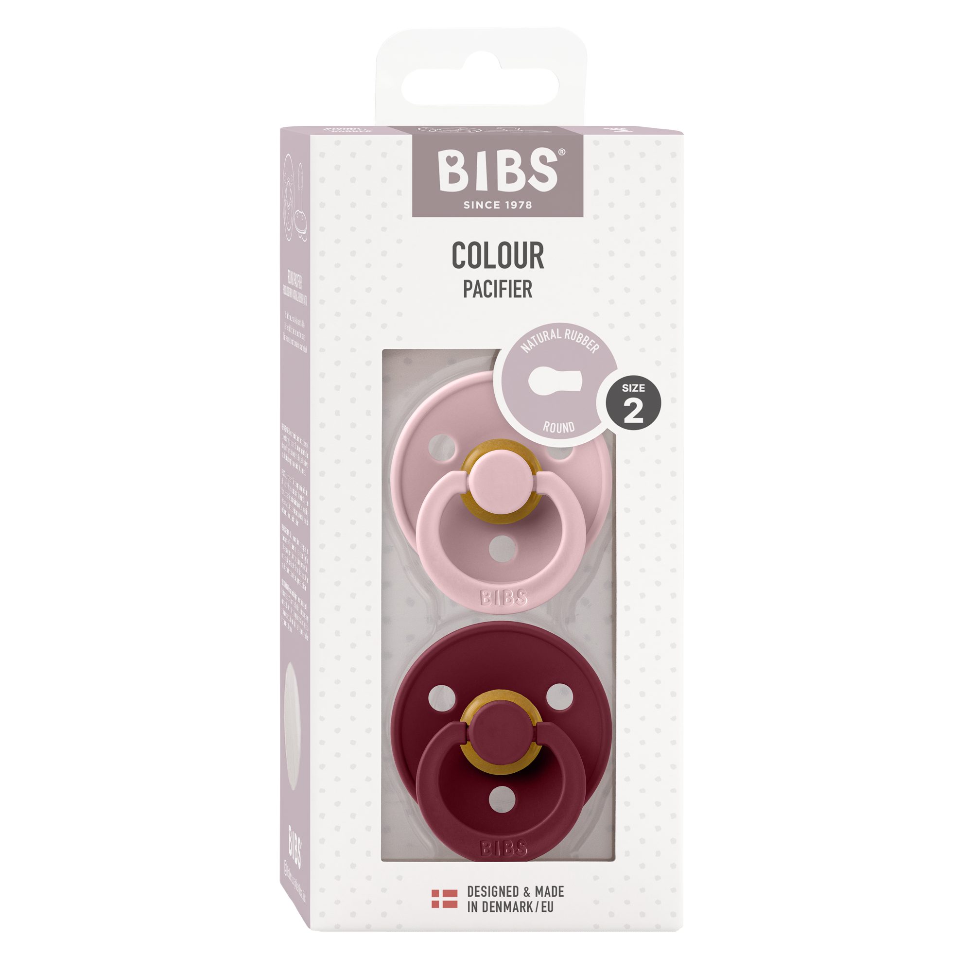 BIBS Schnuller Bibs Schnuller Plum & Elderberry 6-18 Monate 2er Set