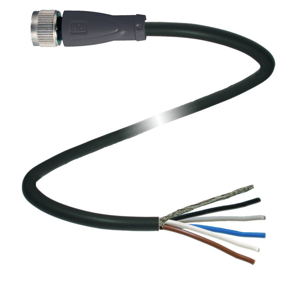 PEPPERL+FUCHS Steckdose Pepperl+Fuchs 240004-100028 Sensor-/Aktor-Steckverbinder, konfektionie, V15-G-BK5M-PUR-U/ABG