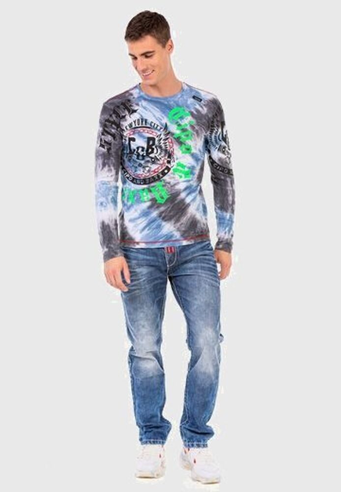 Cipo & Baxx T-Shirt Sweatshirts mit trendigem Print