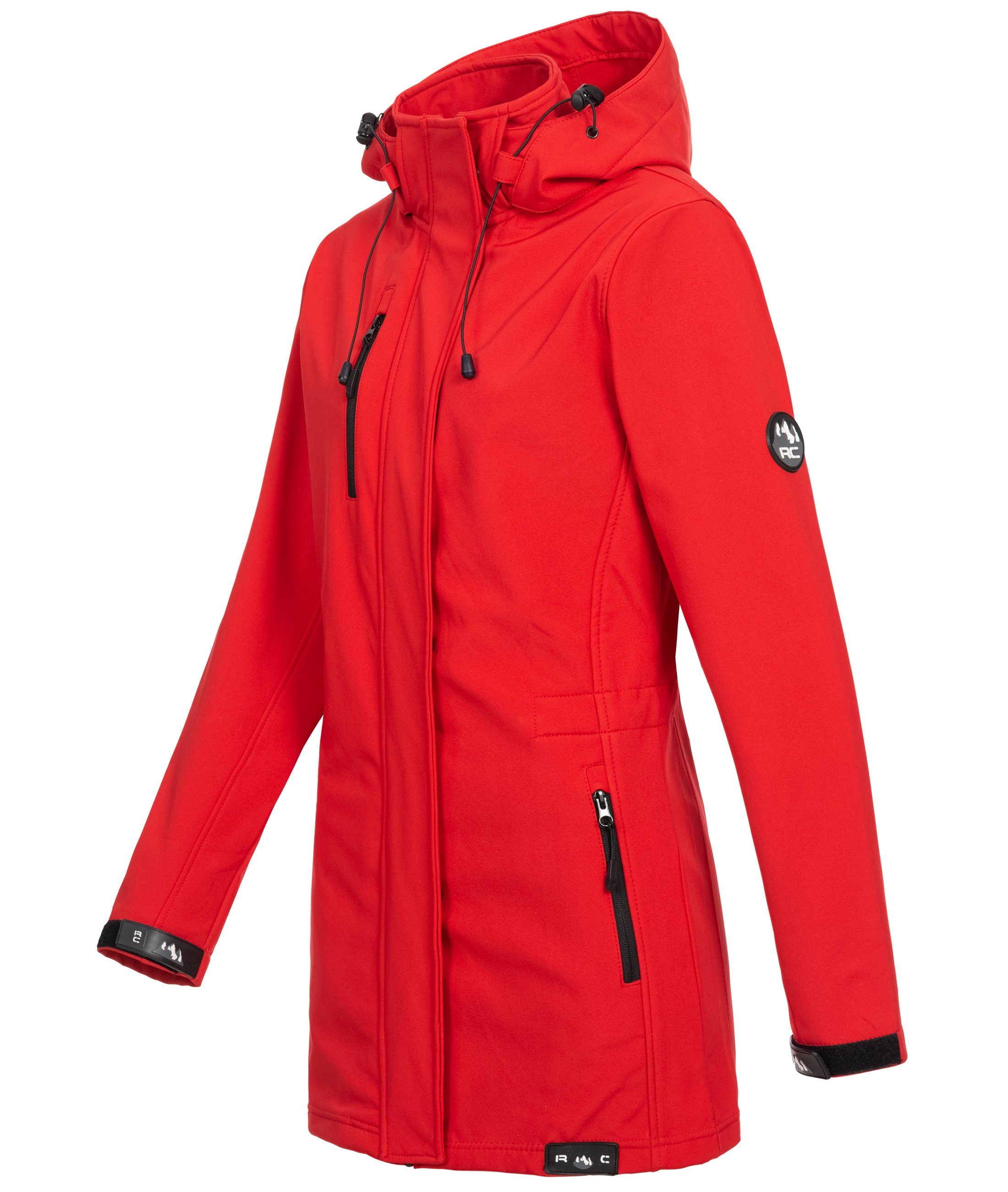 Rock Creek Softshelljacke Damen Softshellmantel Wanderjacke D-423