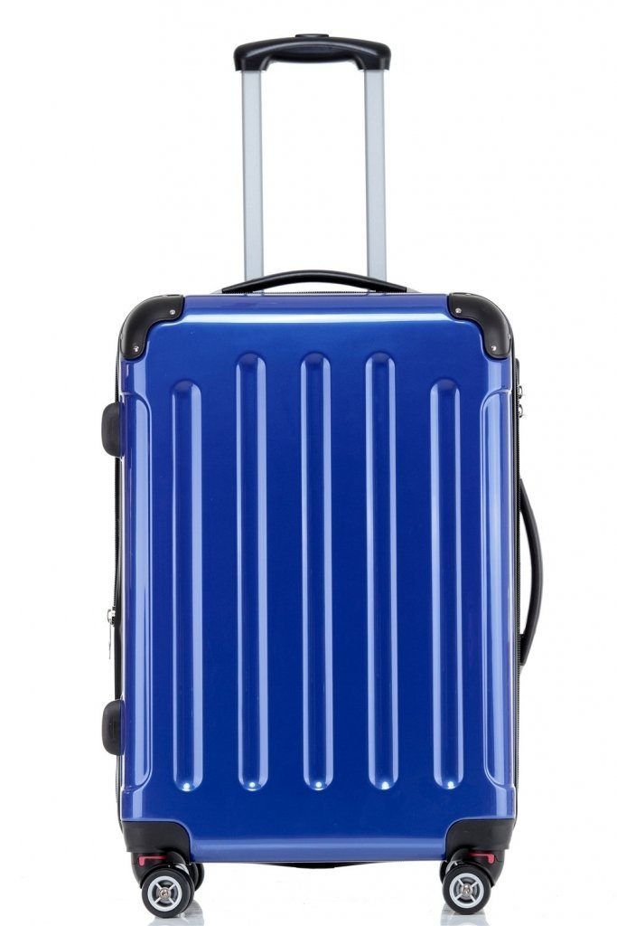 Beibye Hartschalen-Trolley XL - 75cm - 115/138L - Light - 4 Rollen - Dehnfalte - div. Farben