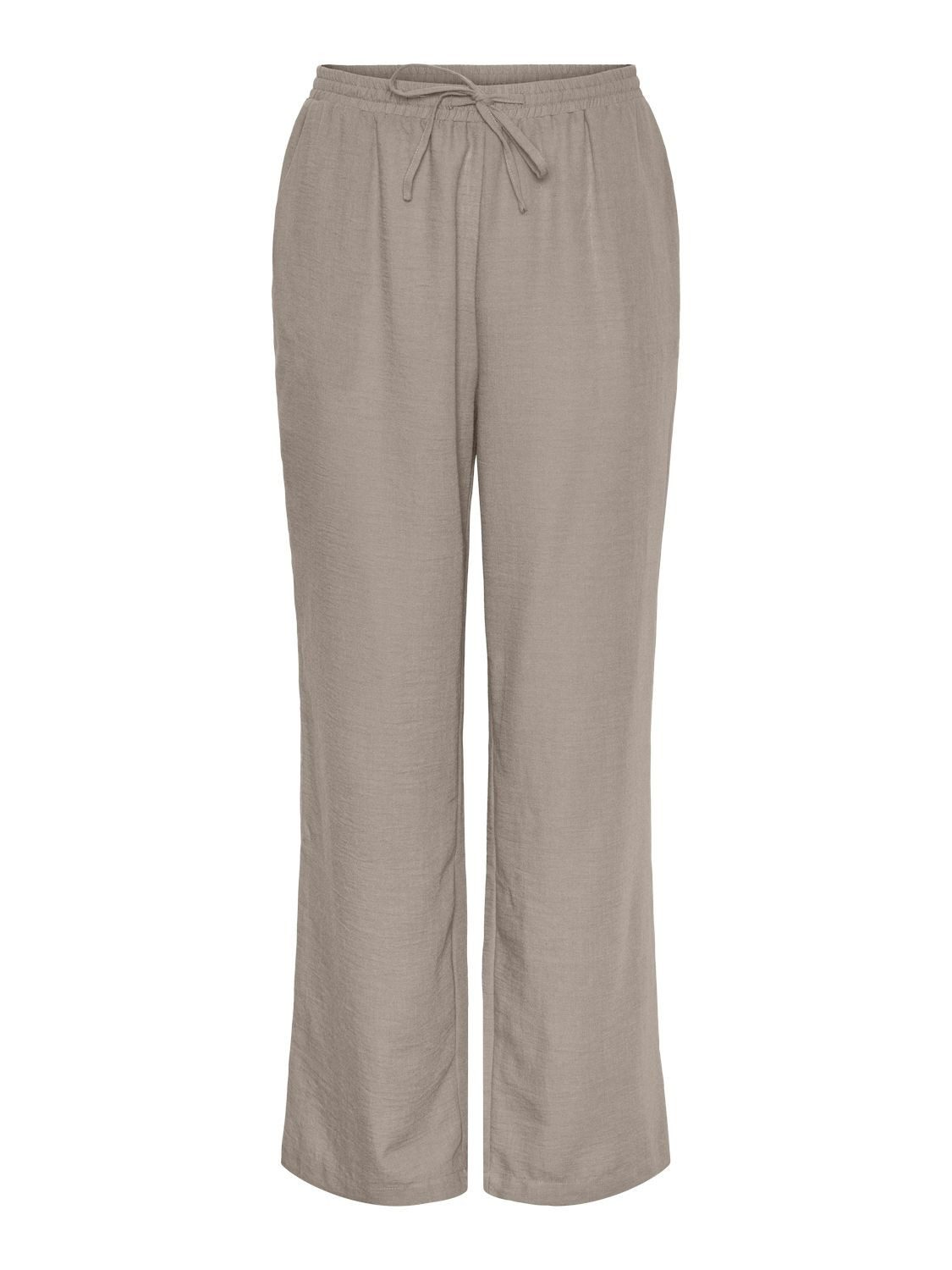 pieces Stoffhose - Culotte - Straight fit - PCMADDIE HW WIDE PANTS