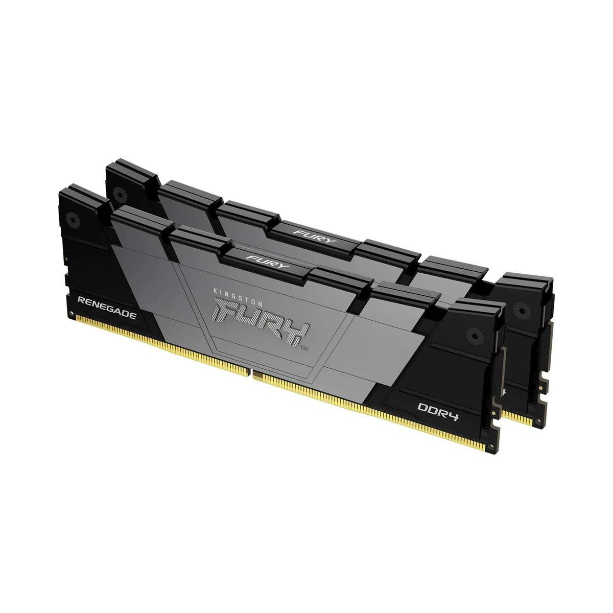Kingston Technology FURY 64GB 3200MT/s DDR4 CL16 DIMM (2er-Kit) Renegade Black PC-Arbeitsspeicher
