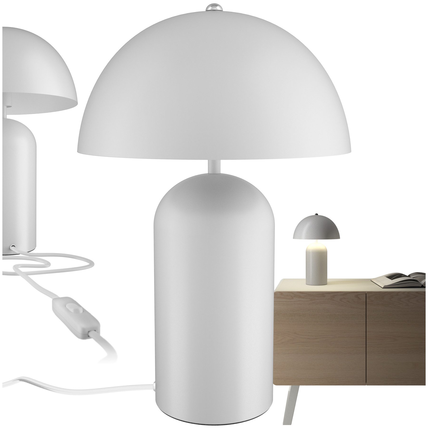 tectake Schreibtischlampe Retro-Tischlampe, Kleine Retro-Tischleuchte im günstig online kaufen
