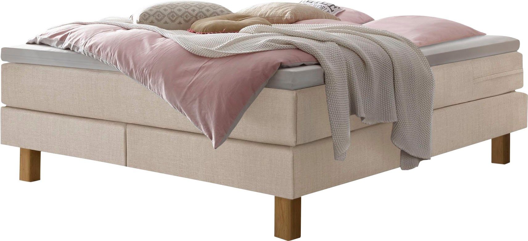 HASENA Boxspringbett Isoba, ohne Kopfteil, frei günstig online kaufen