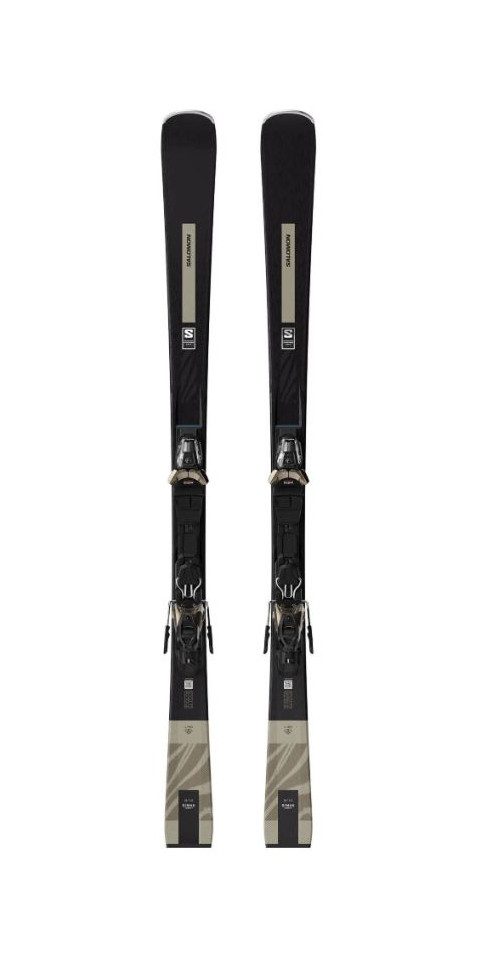 Salomon Allmountaincarver E S/MAX N°10 + M10 GW L80 BLACK/LIGHT BRONZE MET.