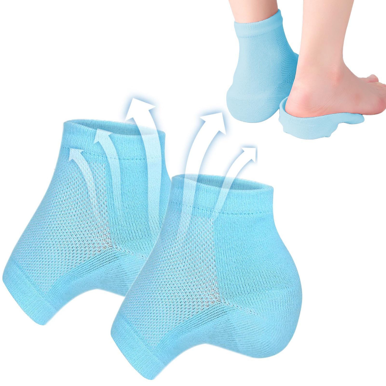 RWEUOQ Fersenpolster Erhöhte Innensohlen mit Socken-Design günstig online kaufen