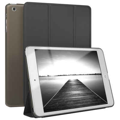 EAZY CASE Tablet-Hülle Smart Case für iPad Mini 1. / 2. / 3. Generation 7,9 Zoll, Hülle mit Standfunktion Tablet Klapphülle Anti-Kratz Tasche Schwarz