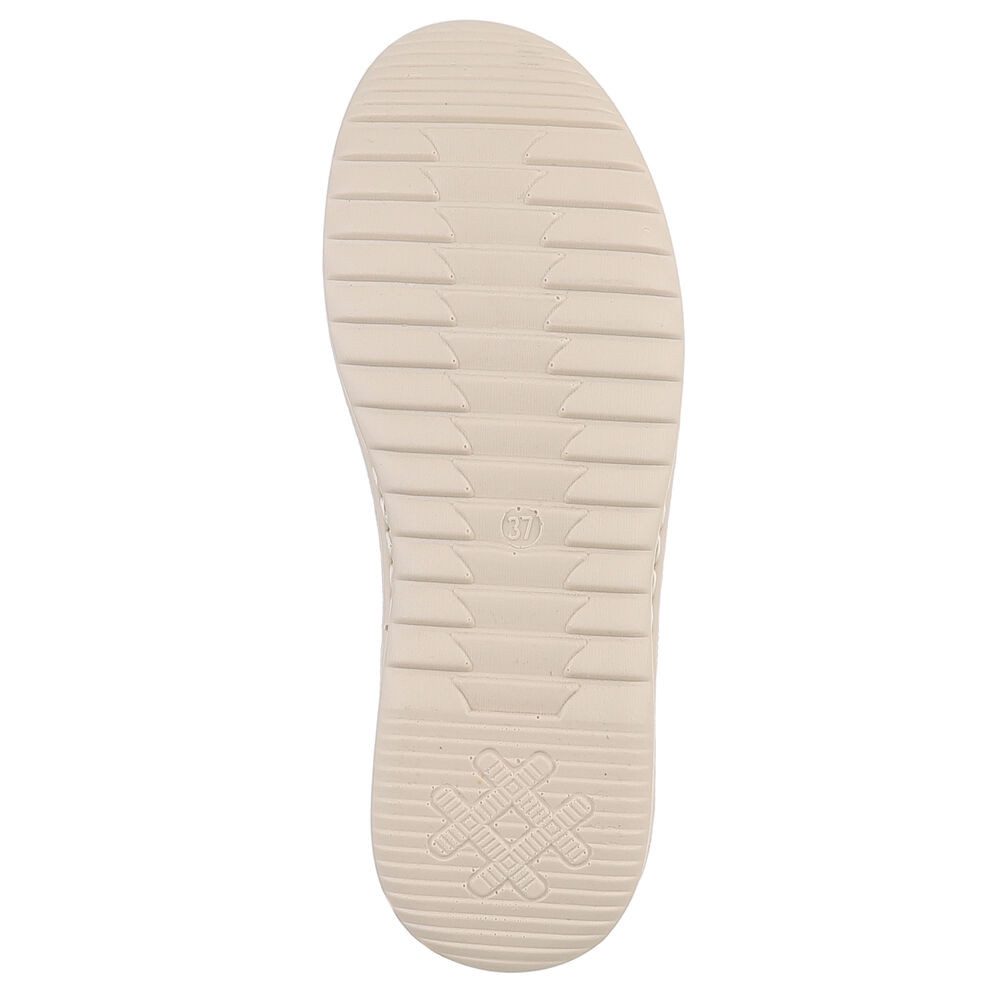 Ital-Design Komfortabler Damenschuh für Alltag und Freizeit Slipper (91554569) Flach Slipper in Weiß