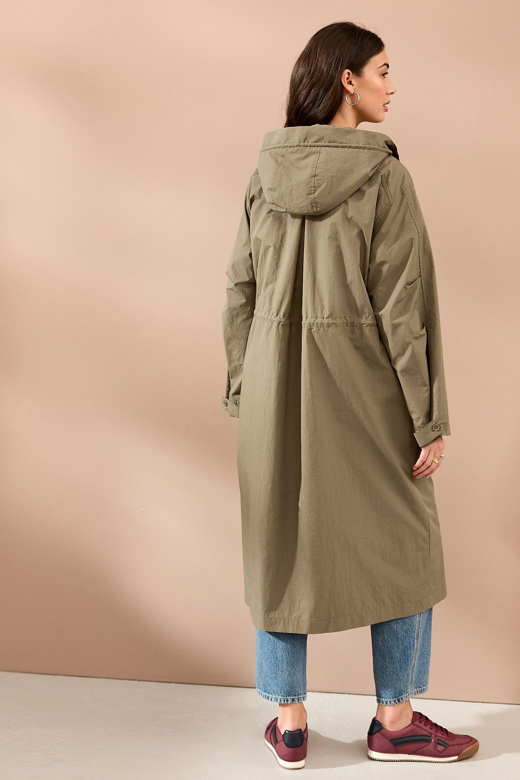 Next Regenjacke Wasserabweisender Parka (1-St) günstig online kaufen