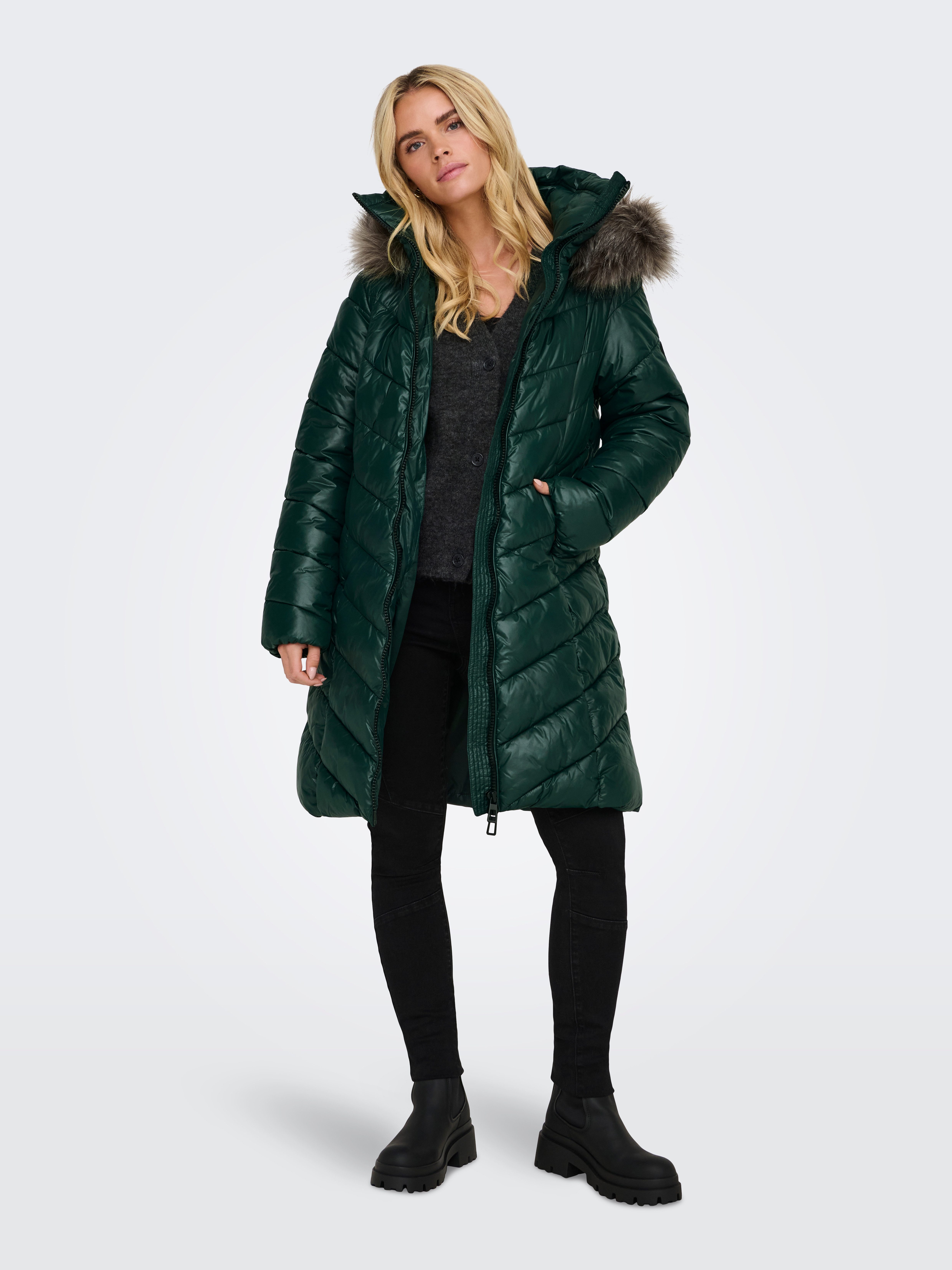 ONLY Steppmantel ONLFEVER PUFFER COAT LIFE CC OTW