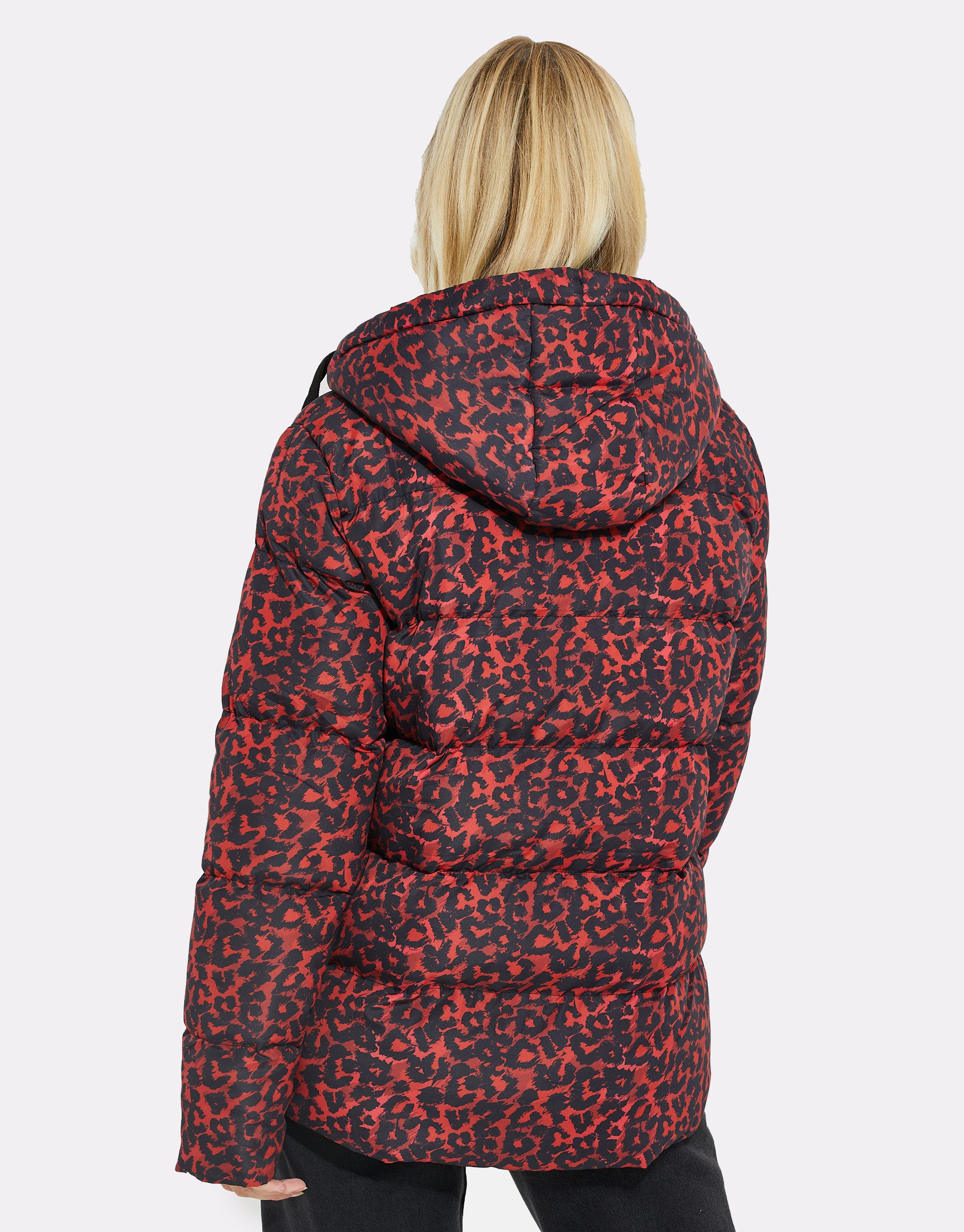 Threadbare Wintermantel THB Chrissy Printed Padded Coat (1-tlg) im Stepp-Design