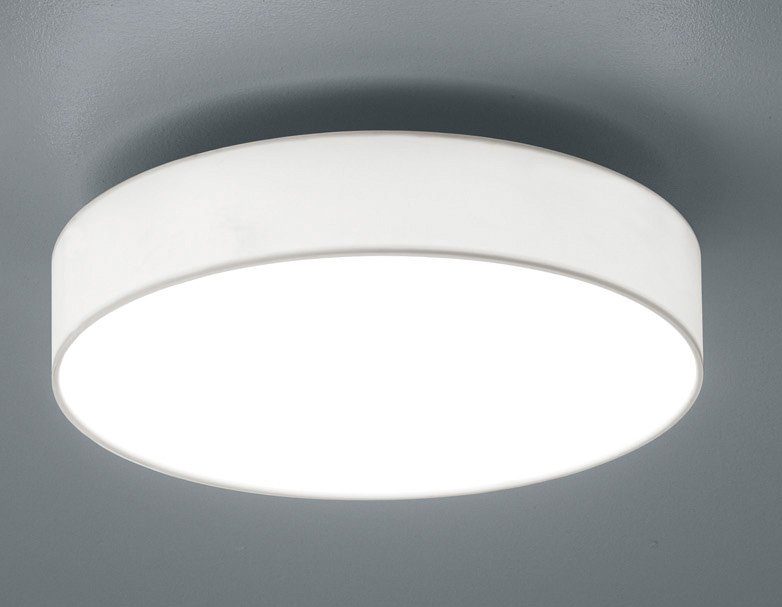 Lieferung zum Direktimportpreis TRIO Leuchten LED Deckenleuchte Warmweiß, fest 5 LUGANO, integrierte fest Jahre integriert, LEDs LED Deckenlampe, LED auf Herstellergarantie