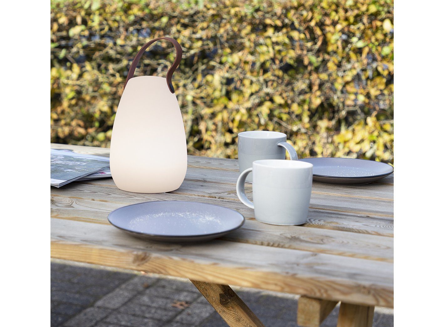 smartwares Außen-Tischleuchte, Farbwechsel, LED fest integriert, günstig online kaufen