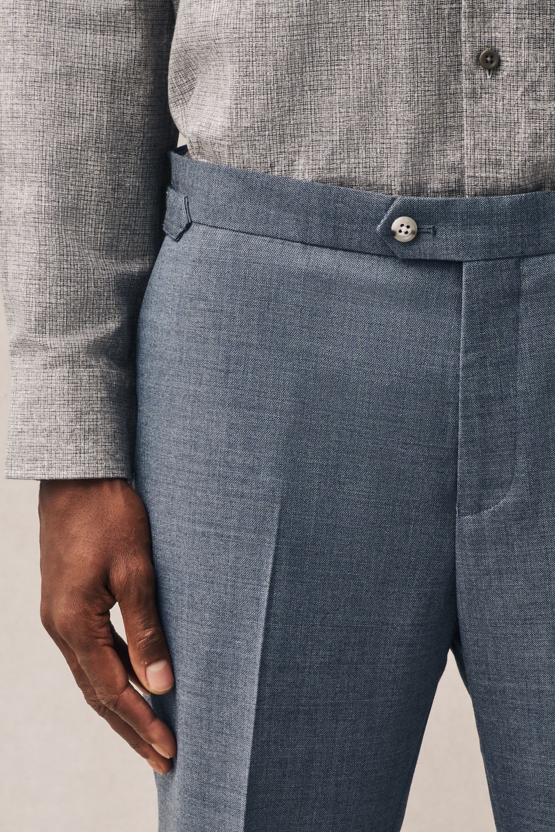 Next Anzughose Strukturierte Tailored Fit Anzughose (1-tlg)