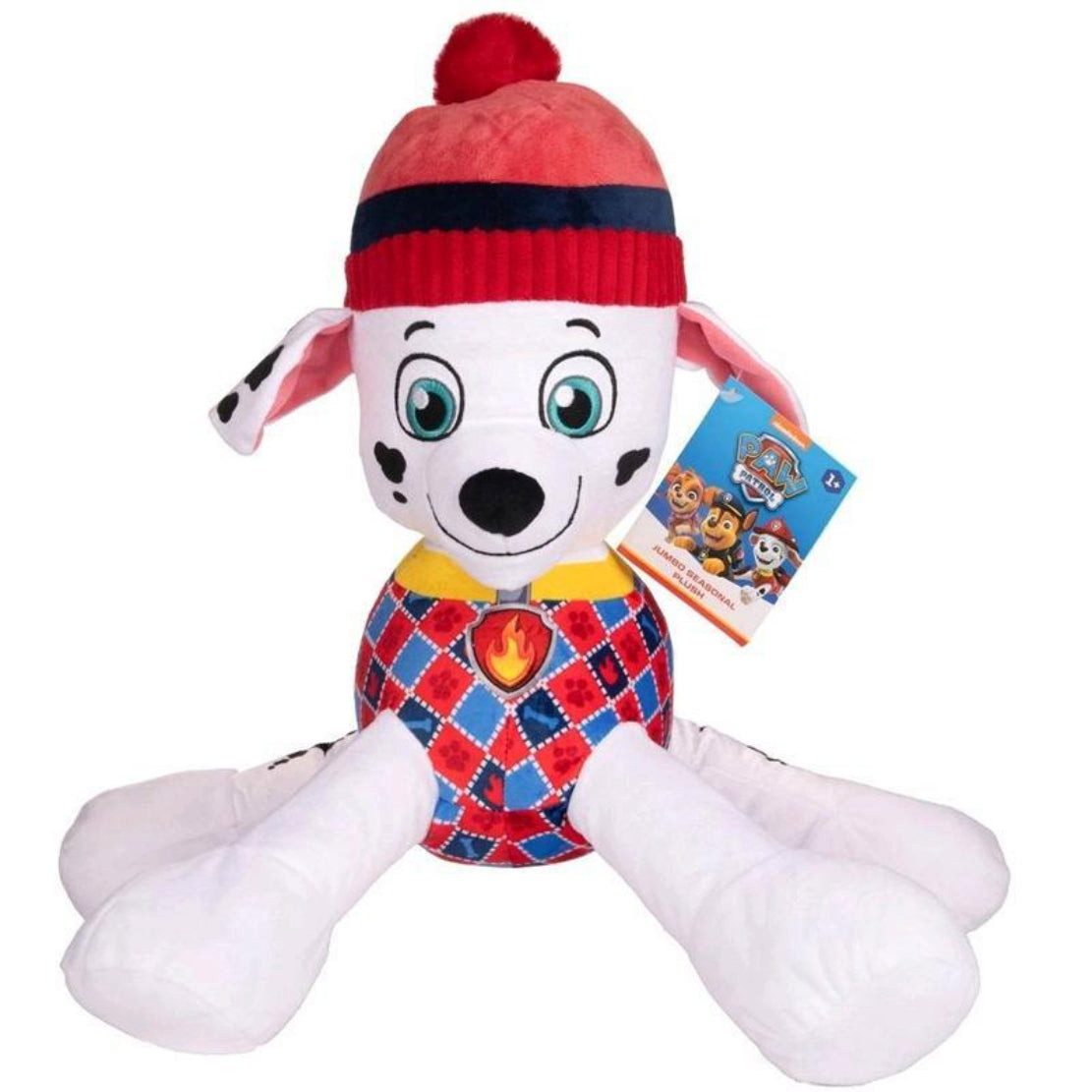 SAMBRO Spiel PAW Patrol Marshall Winterplüsch 50 cm - Kuscheltier Hund