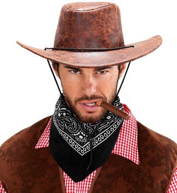 Widmann S.r.l. Kostüm Bandana Halstuch zum Cowboy Kostüm - 55 x 55 cm