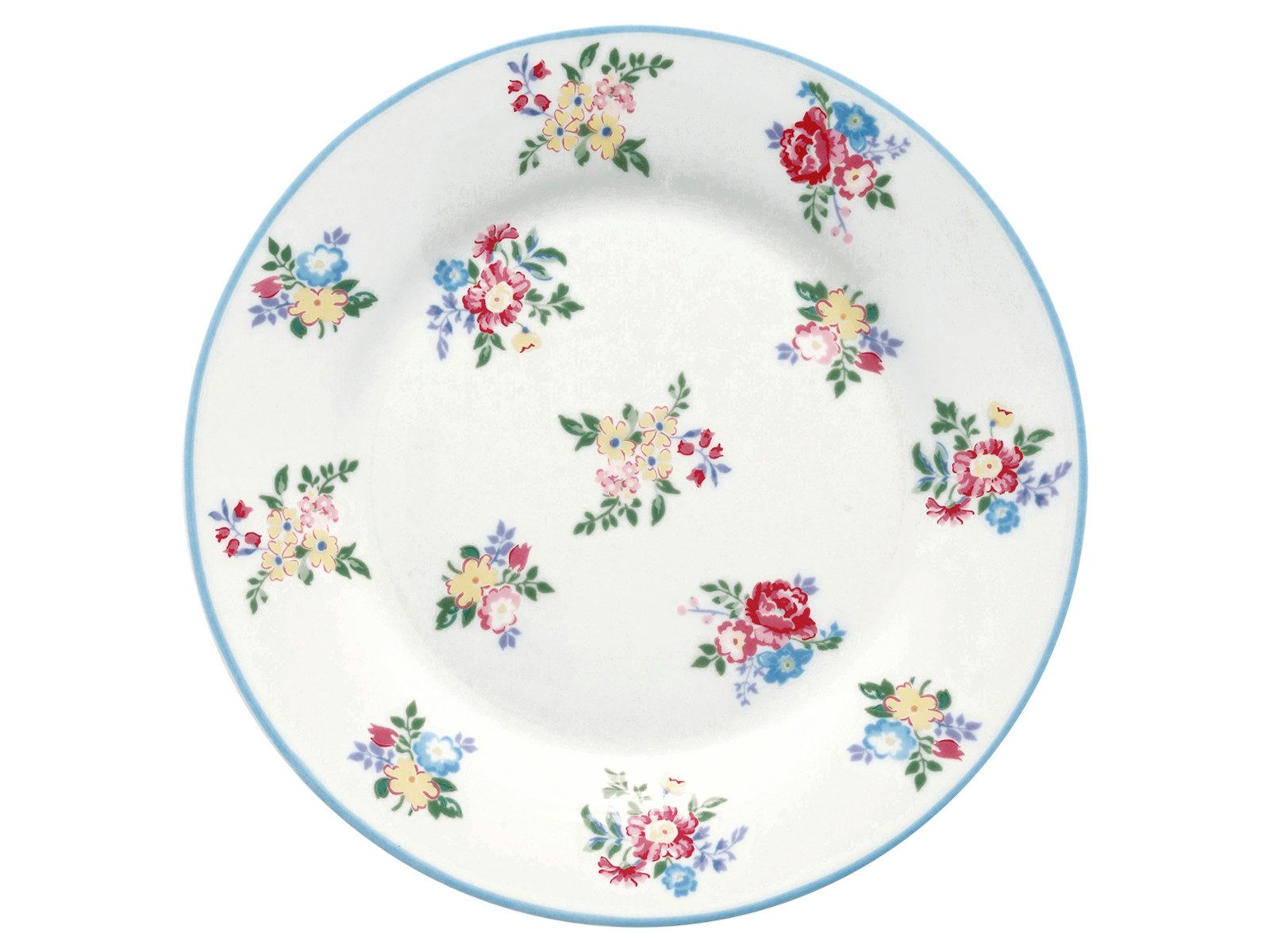 Greengate Тарелка для завтрака Elena Тарелка для завтрака petit white 20,2cm