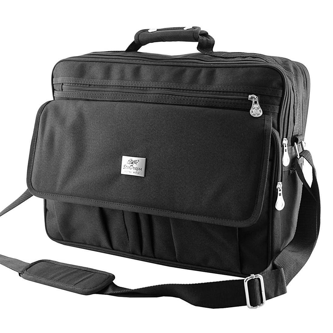 SHG Messenger Bag Arbeitstasche Umhängetasche Flugbegleiter Schultertasche