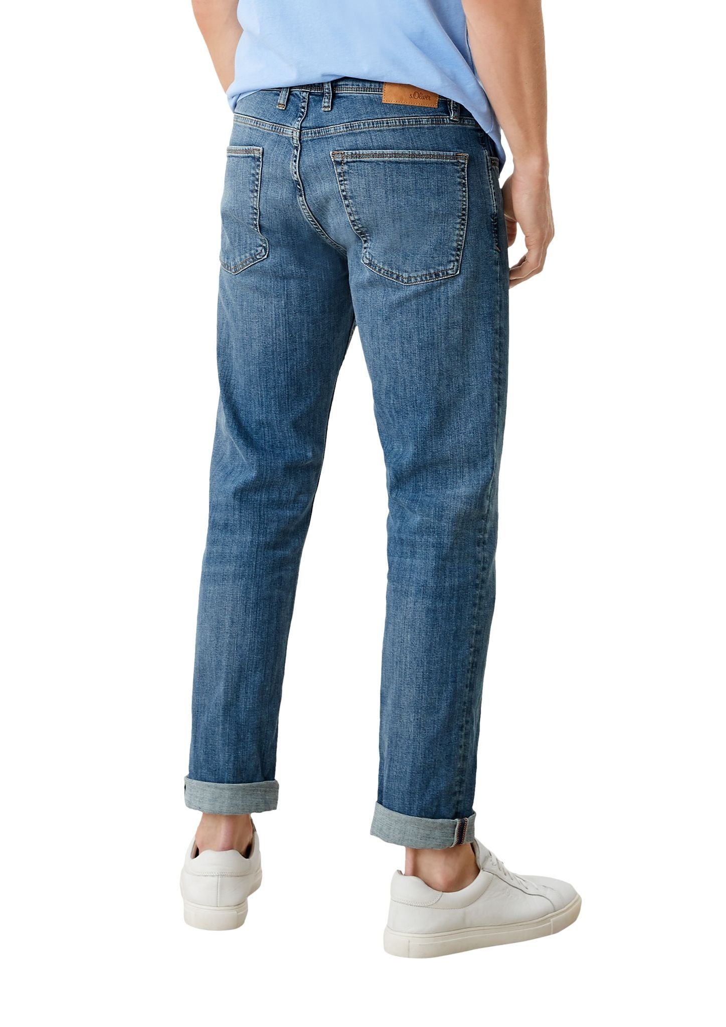s.Oliver blau 5-Pocket-Jeans
