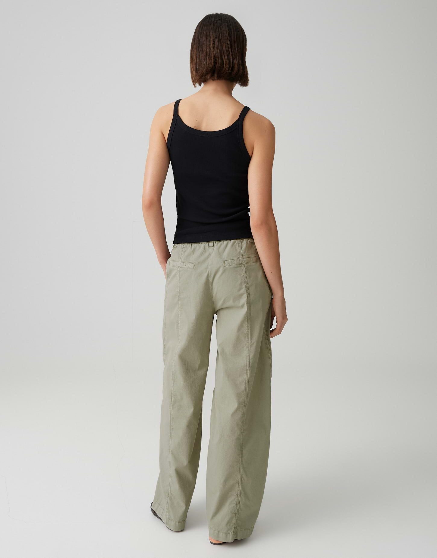 OPUS PANTS Anzughose Moira bloomy Praktische Taschen runden den entspannten Look ab