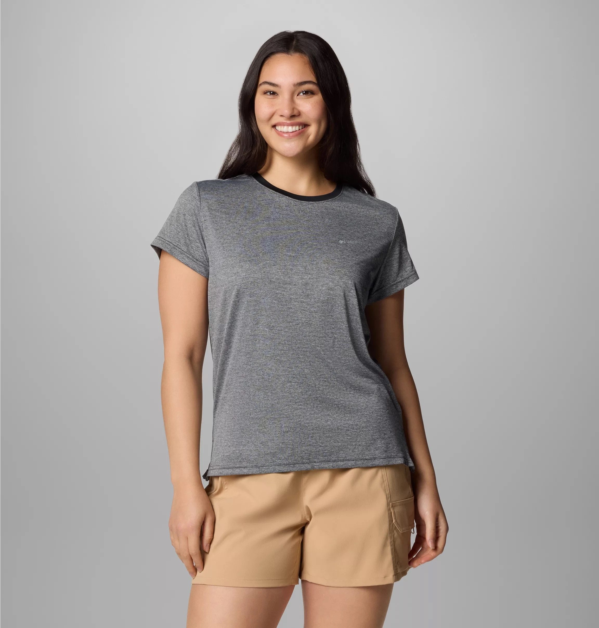 Columbia Funktionsshirt Kurzarm-Design, sportliche Passform, aus Polyester