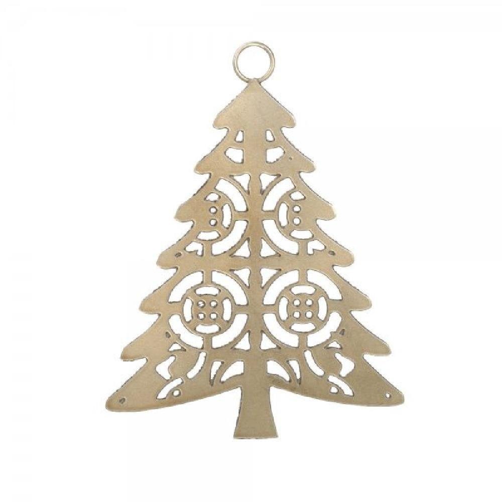 Lambert Christbaumschmuck Natale Weihnachtshänger Baum Gold Schmal H10Cm