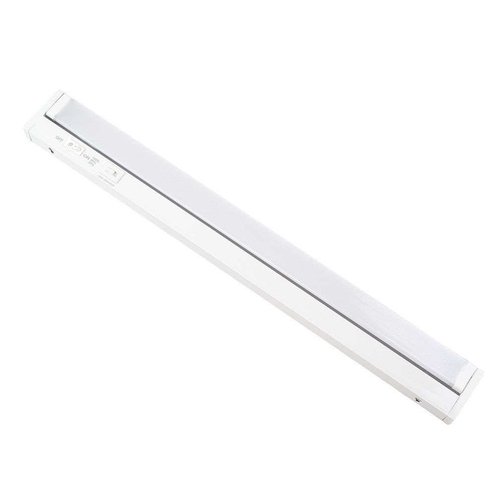 LUXULA LED Unterbauleuchte LUXULA LED Unterbauleuchte 6 cm 8 W CCT einstellbar Weiß, LED fest integriert, Farbwechsler