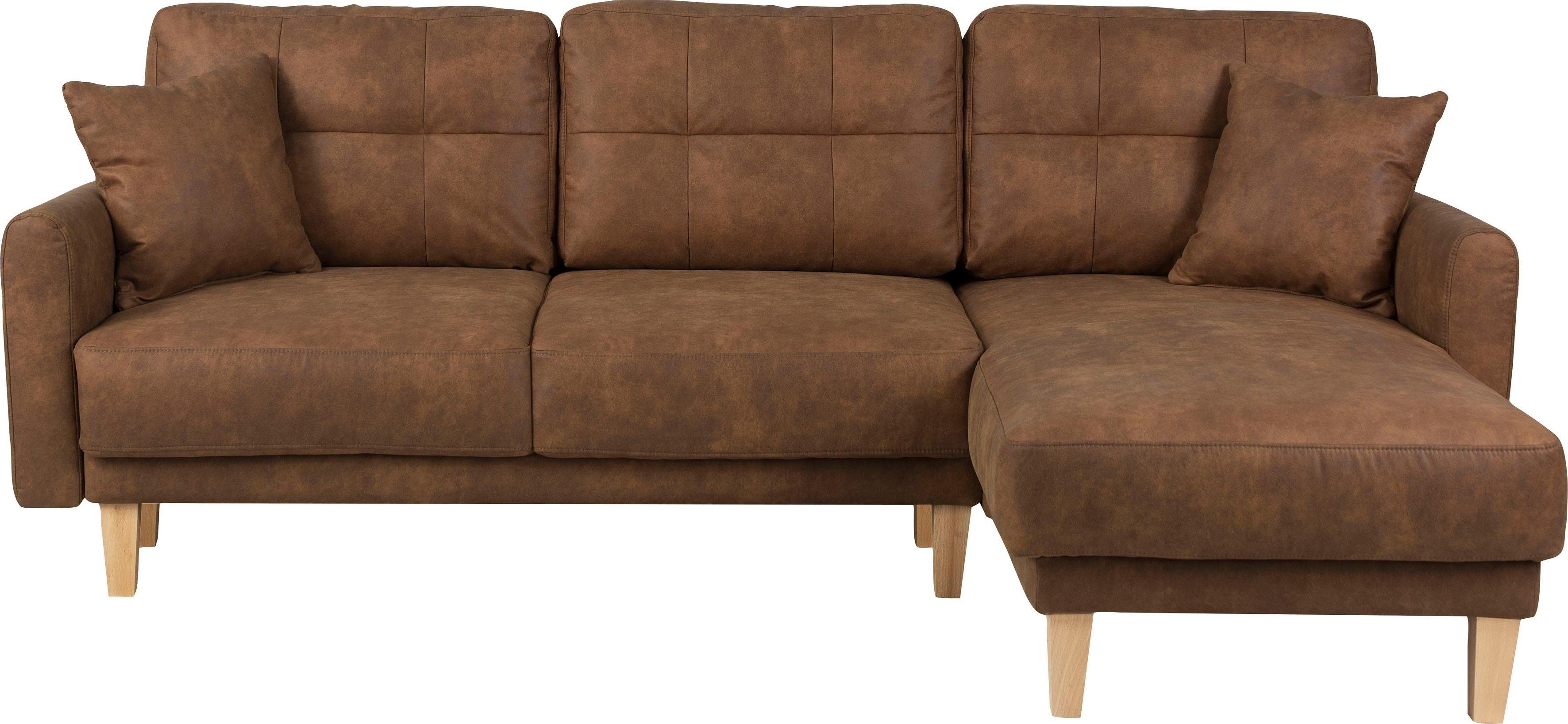 Home affaire Ecksofa TRIPLO optionale Schlafsofa günstig online kaufen