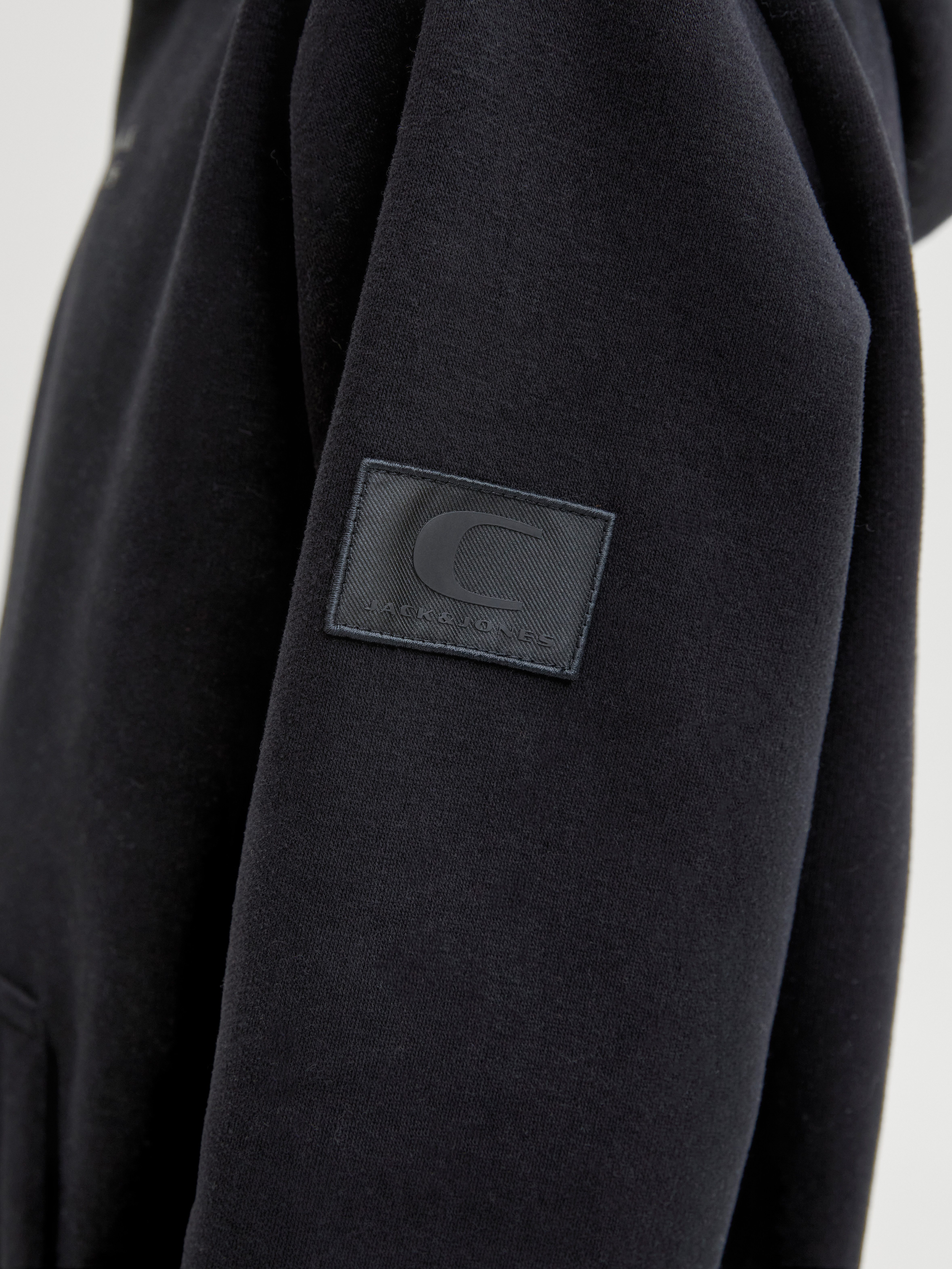 Jack & Jones Junior Kapuzensweatshirt JCOPOINT SWEAT BADGE HOOD JNR – Bild 4 von 5